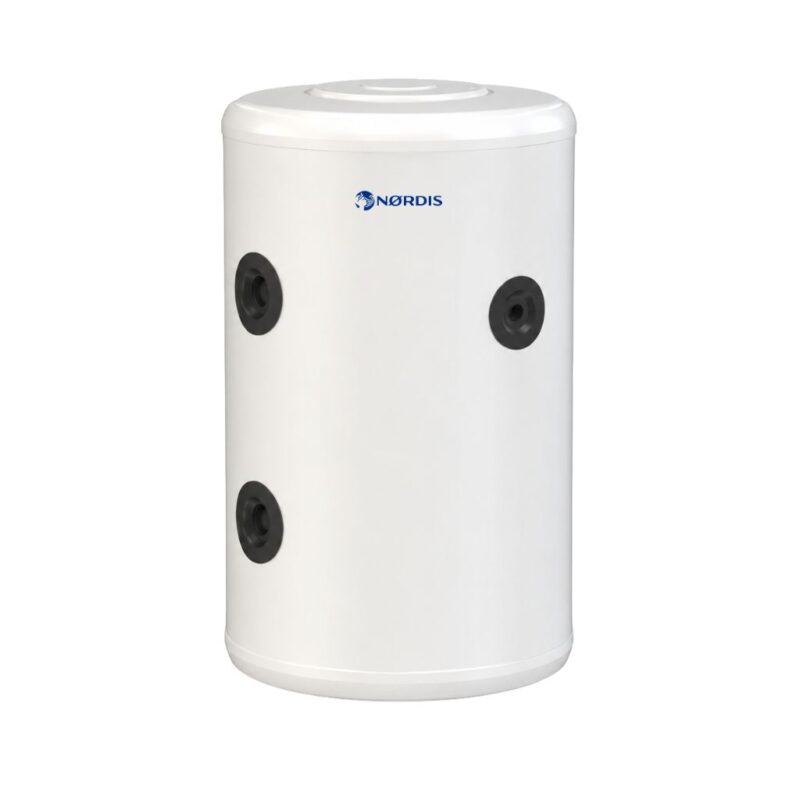 Wall mounted buffer tank for Heat Pump